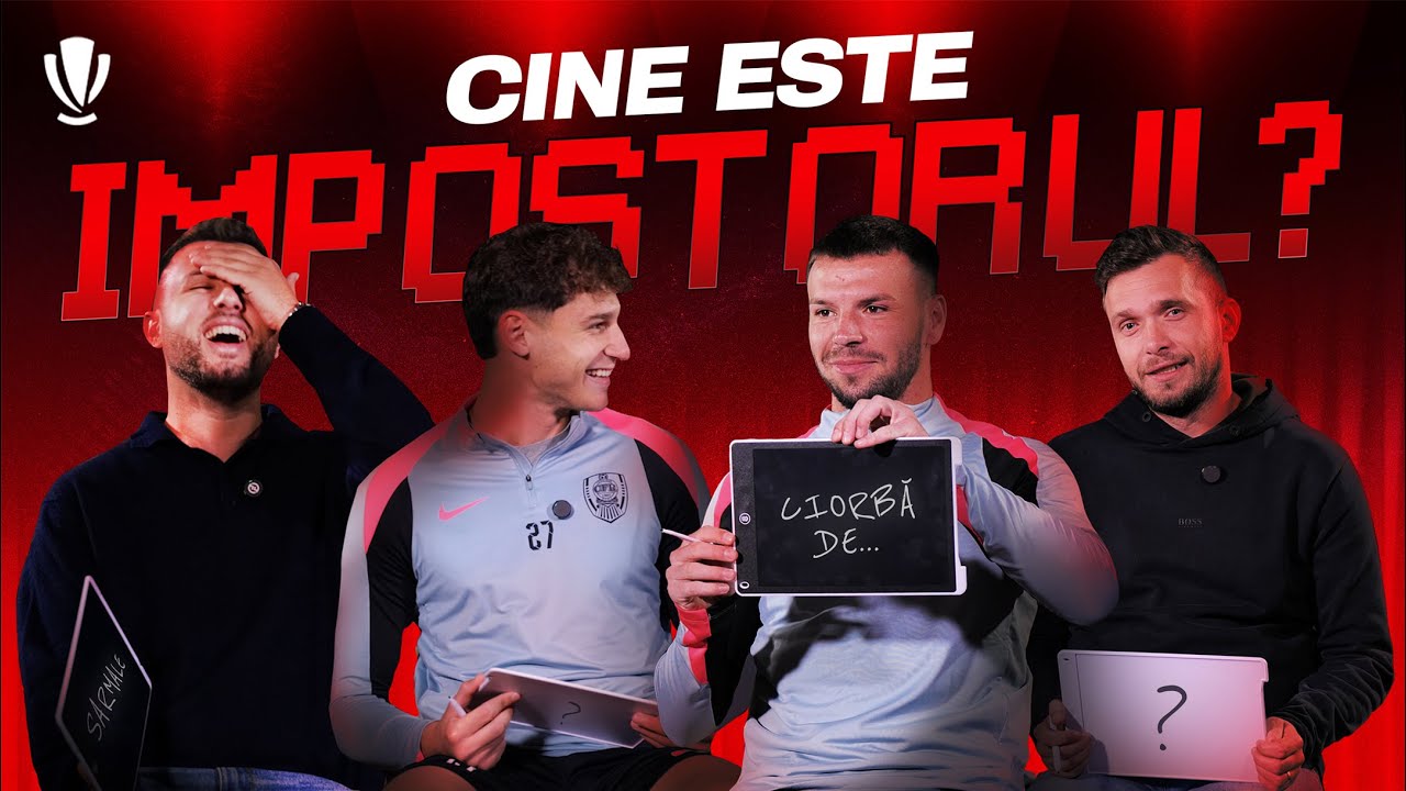 Cine este IMPOSTORUL? ft. Andrei Cordea, Matei Ilie, @tudorbutan & @XBRAKER1  ​| Ediția CFR Cluj
