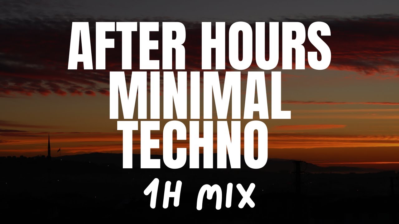 Afterhours Techno 2025 🌅 1 Hour Deep Hypnotic Underground Mix