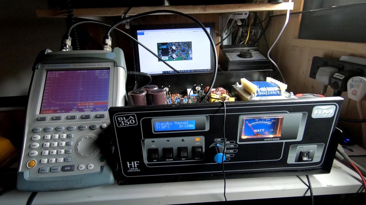 RM Italy BLA350 Plus 300W Linear Amplifier faulty, Part 1
