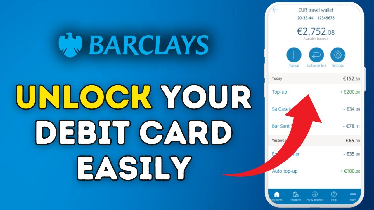 How to Unlock Your Debit Card in Barclays App 2025?