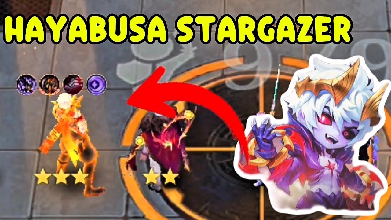 HAYABUSA STARGAZER 😎 PAKAI COMMANDER DYRROTH 🤔???