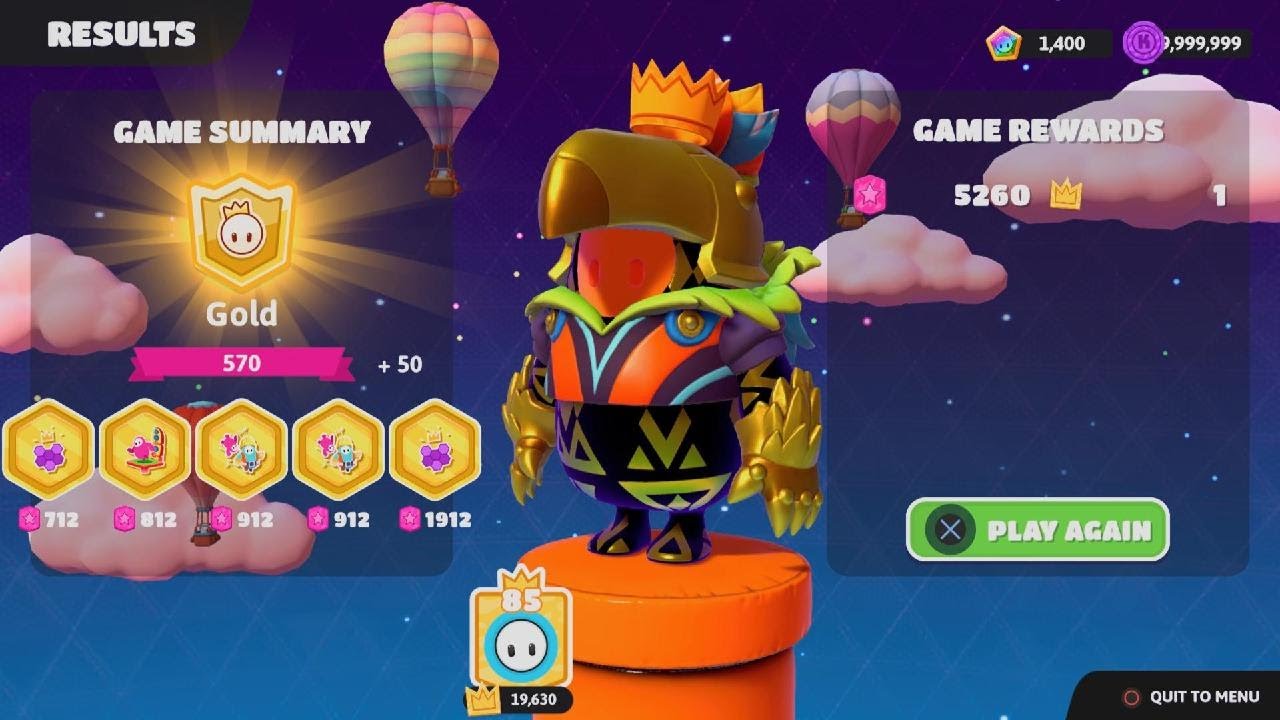 Fall Guys Ranked FM Hex-a-Gone Win 6858
