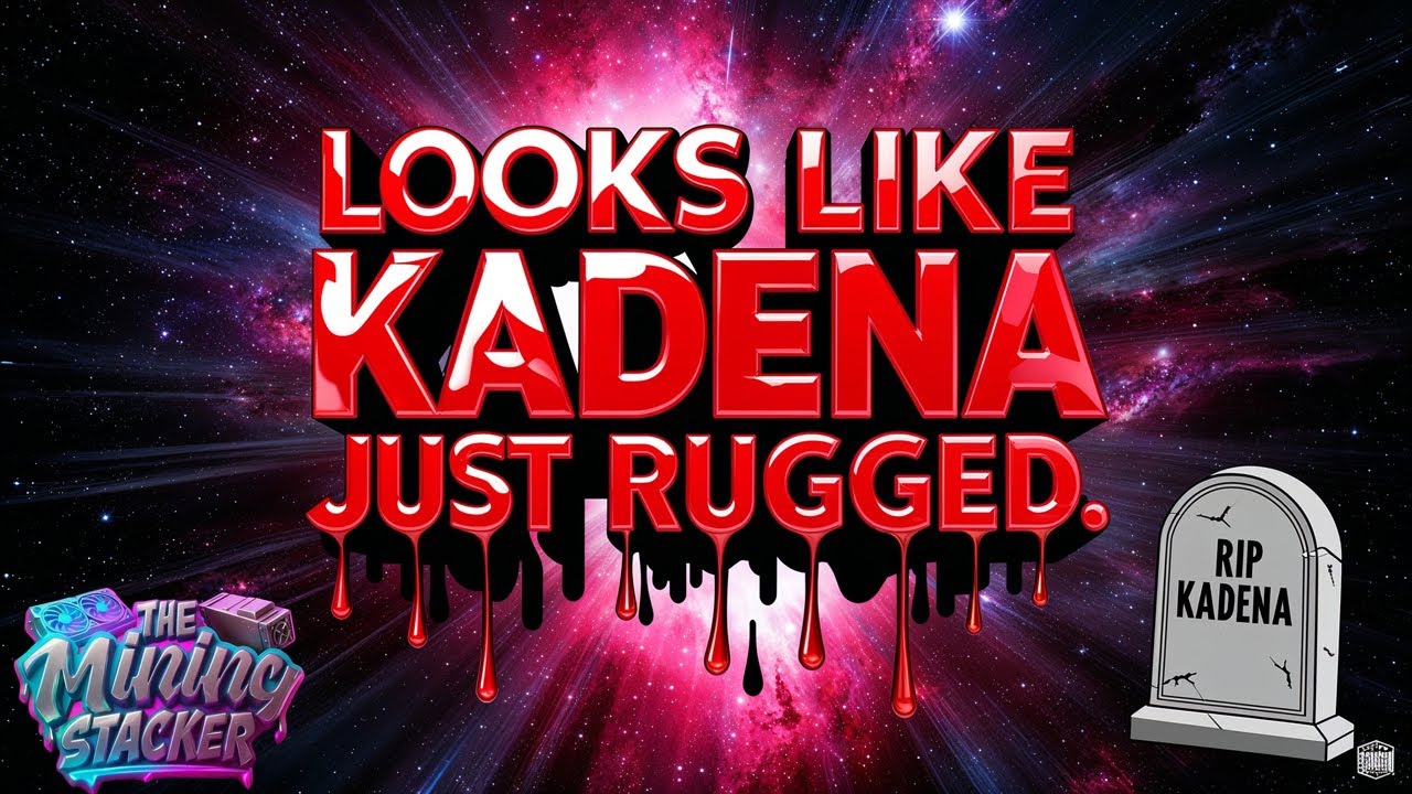 🚨КРАСНАЯ ТРЕВОГА Похоже, что криптовалюта POW KADENA KDA, возможно, оказалась неустойчивой