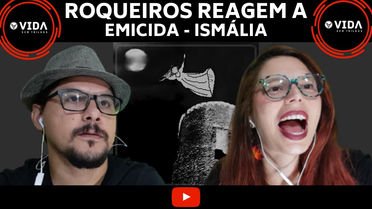 PURA ARTE!!! Rockeiros reagem a Rap - Emicida Ismália - Respetáculo Vida Sem Trilhos REACT VST