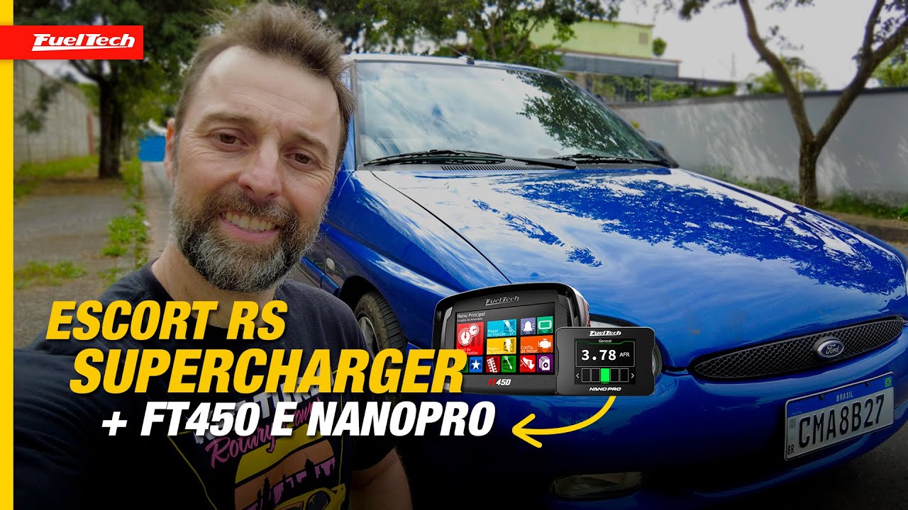 Escort RS 1997 2.0 16V Supercharger com FT450 e NanoPRO