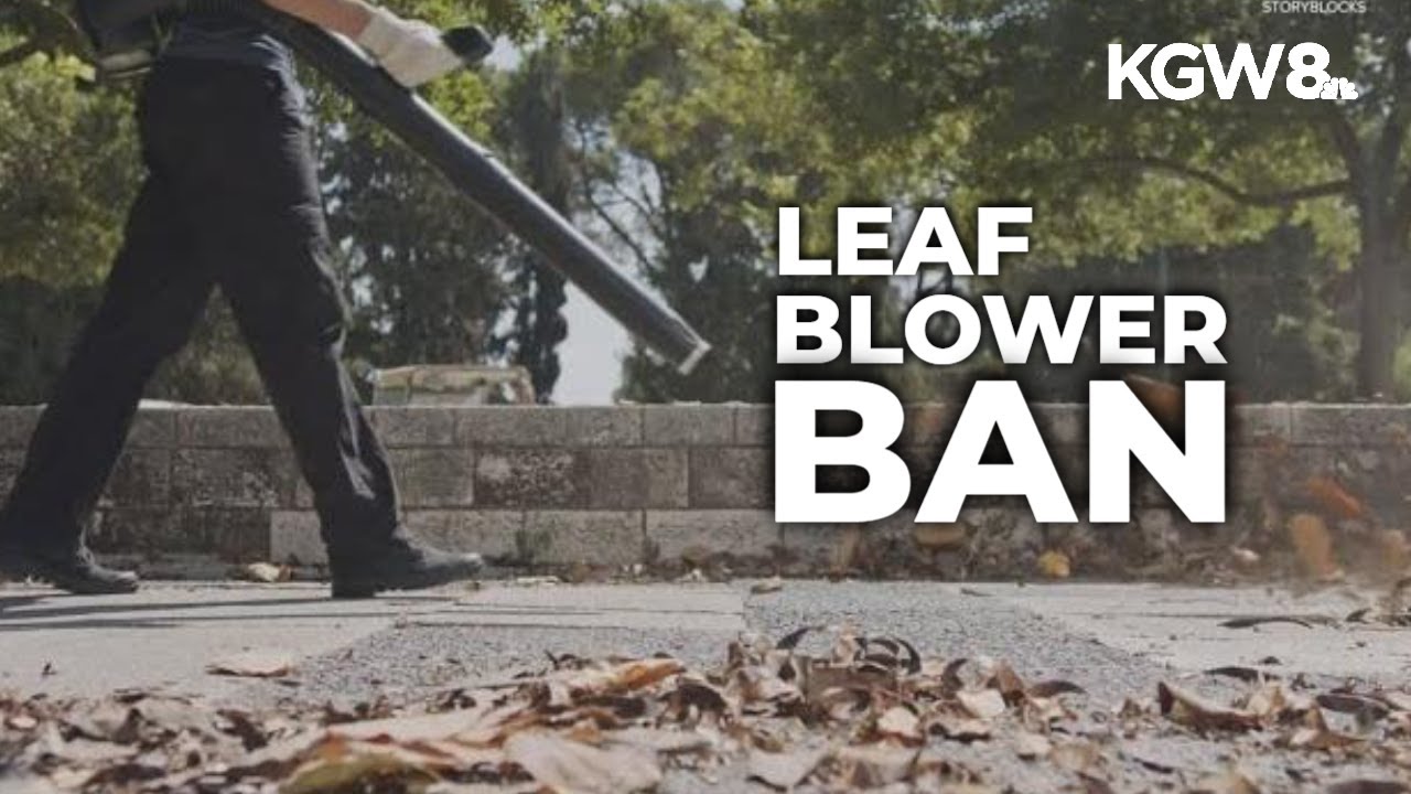 Portland's ban on gas leaf blowers is about to take effect