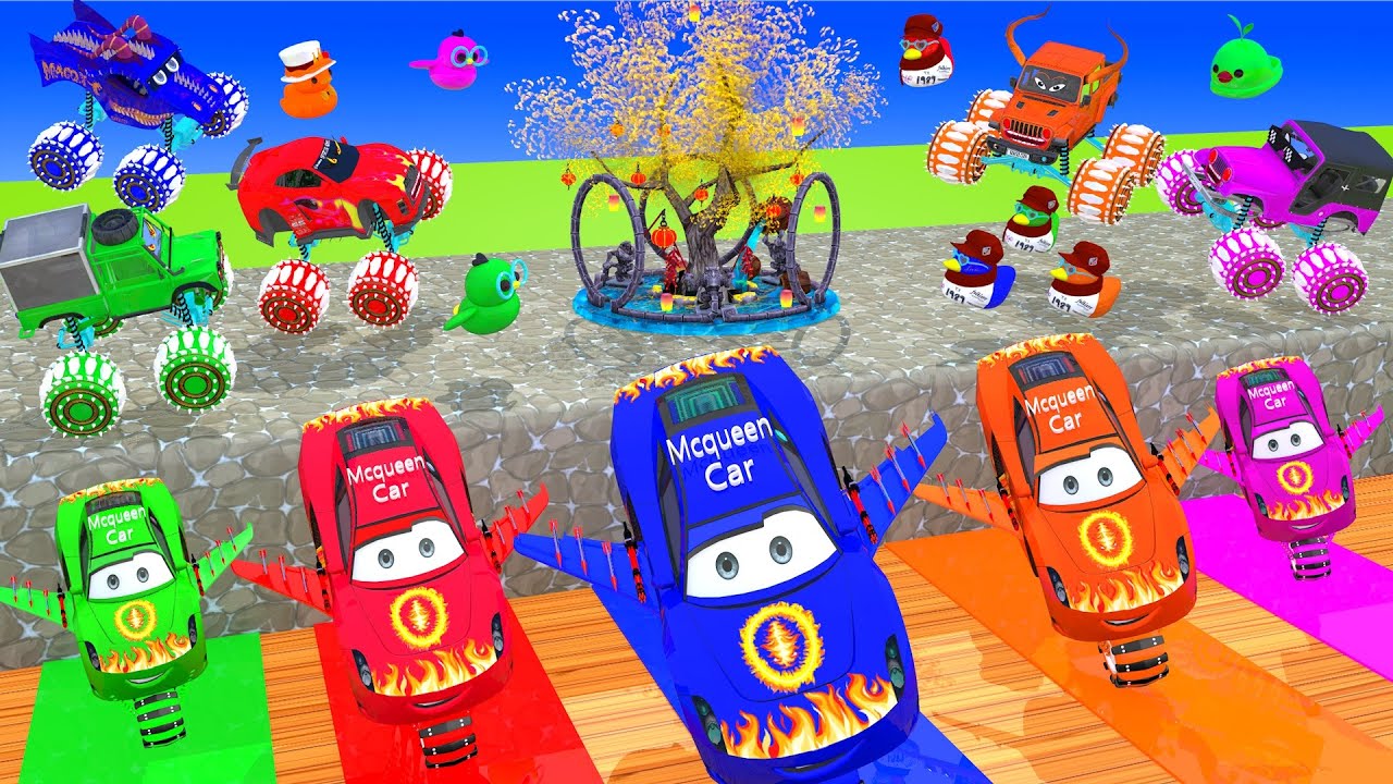 Big & Small: PAC PAC, MCQUEEN,MOUSE CAR, DUSTCART,TRUCK Cars Climb to Highest Level 2025 in Teardown