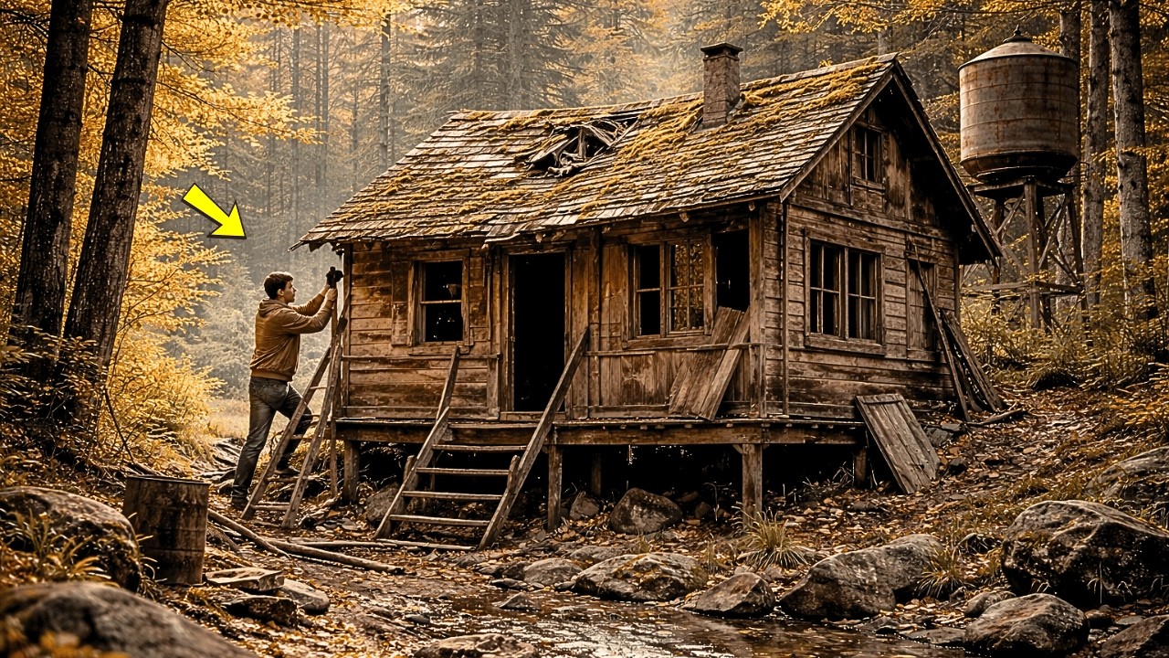 Kicked Out at 17, He Bought a Broken Cabin for $9 — No One Expected This