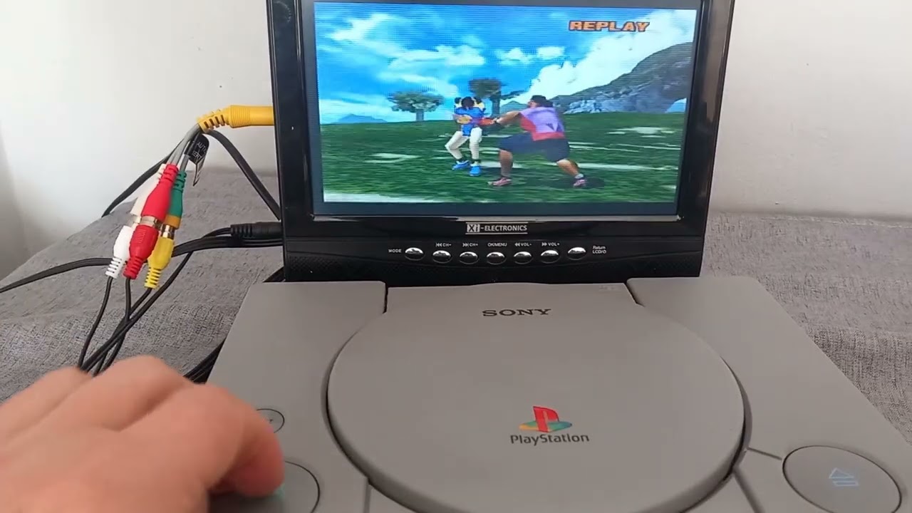 Konsola SONY PlayStation 1 SCPH 5552 Emulatorem Napędu Picostation