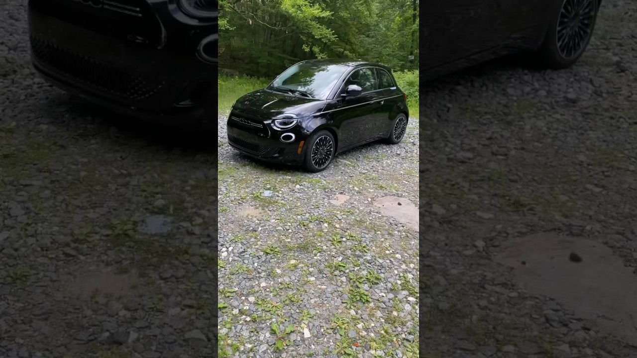 Это самая американская вещь в Fiat 500e #шорты #электрический