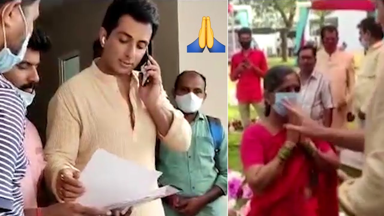 Sonu Sood Helping People @ Shooting Spot | Greatness Of Sonu Sood |