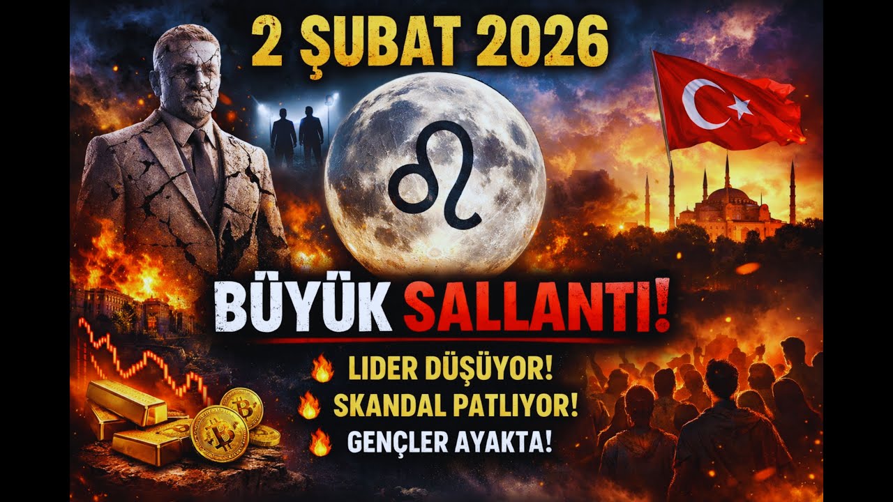 LİDERLERİN SONU BAŞLIYOR! | ASLAN DOLUNAYI #astroloji #türkiye #dünya #gündem