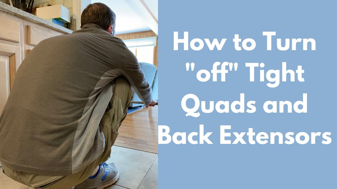 How to Unlock Your Tight Quads and Back Muscles