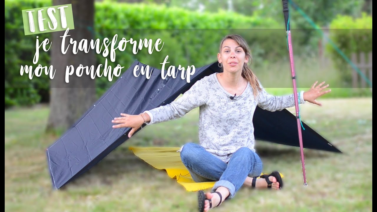 Tuto bivouac : Comment transformer sa cape de pluie en abris pour la nuit ?