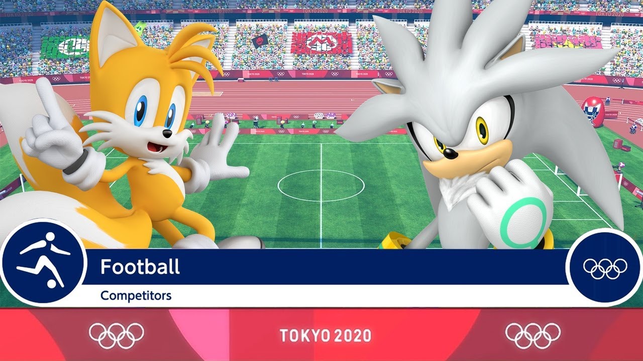 Mario & Sonic at the Tokyo 2020 Olympic Games - Tails/Sonic Vs. Silver/Metal Sonic