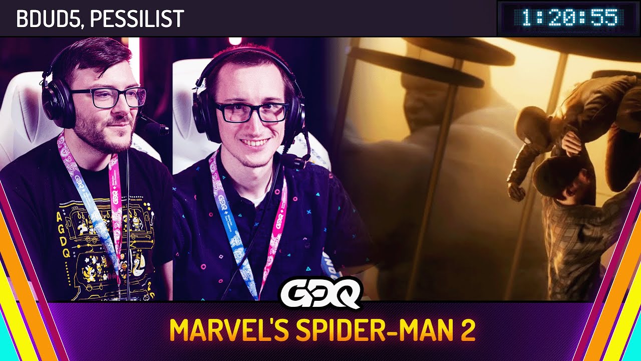Marvel's Spider-Man 2 by Bdud5 and Pessilist in 1:20:55 - Summer Games Done Quick 2025