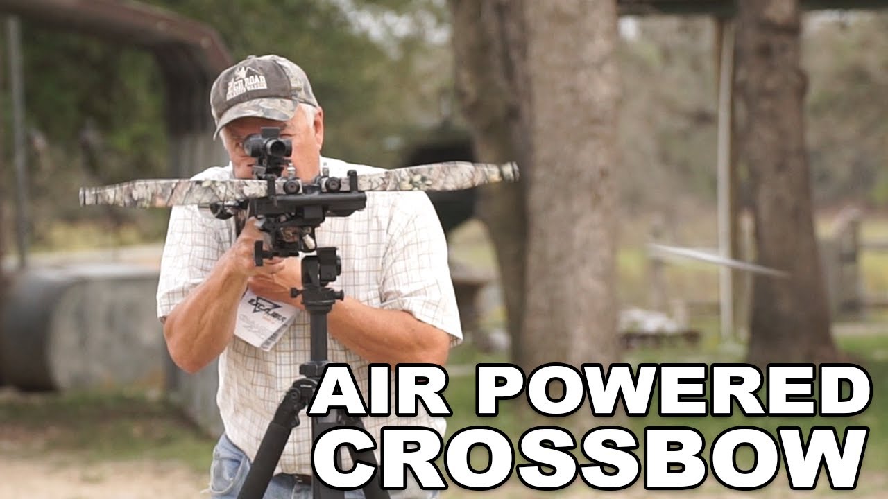 First Air Powered Crossbow