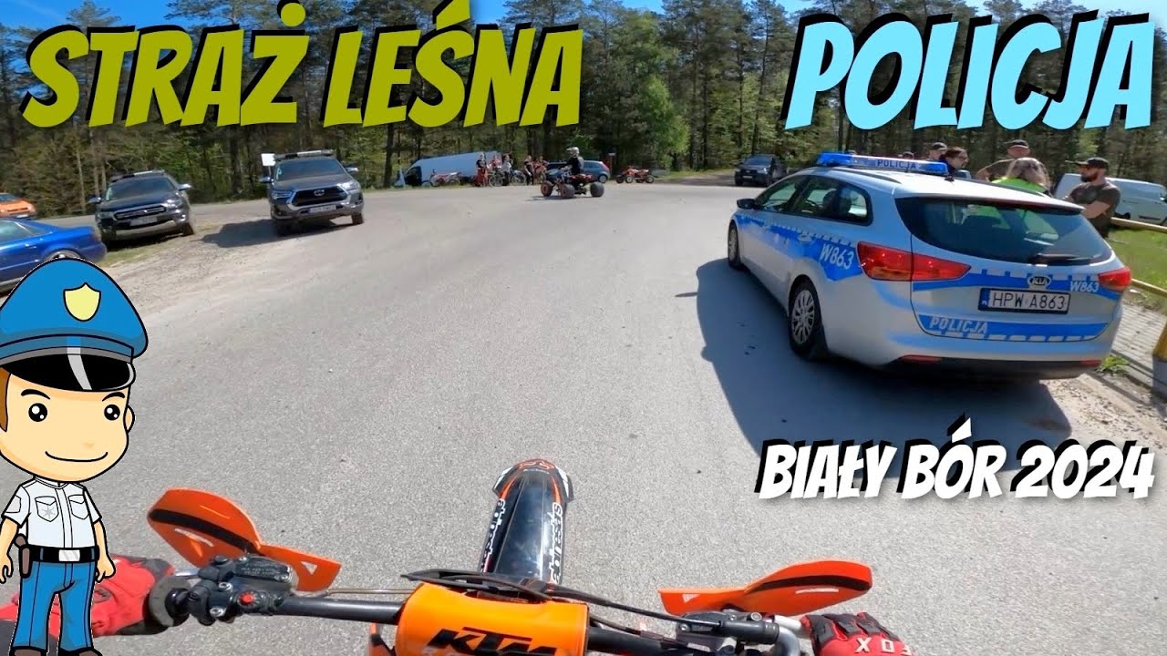 Młody narobił przypału / POLICJA / Straż leśna / Porządnie nas tam pilnowali / Biały B&oacute;r 2024