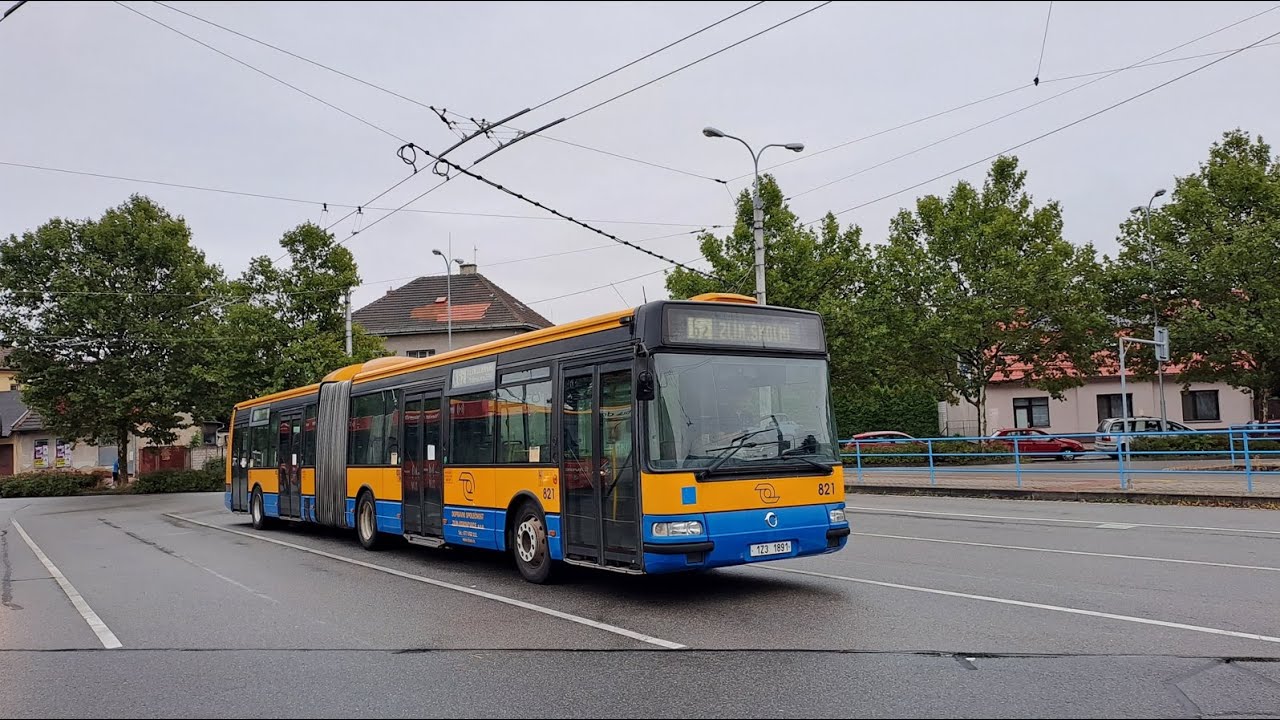 Autobus Irisbus Citybus 18M ev.č. 821 na lince 6Z