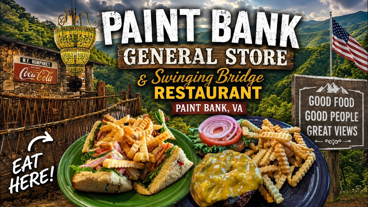 Paint Bank General Store/Swinging Bridge Restaurant - Paint Bank, VA Feb 2026