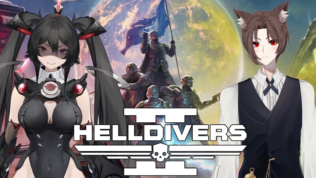 【HELLDIVERS II】 No BUG or ROBOT is safe from Wulf and Vero!