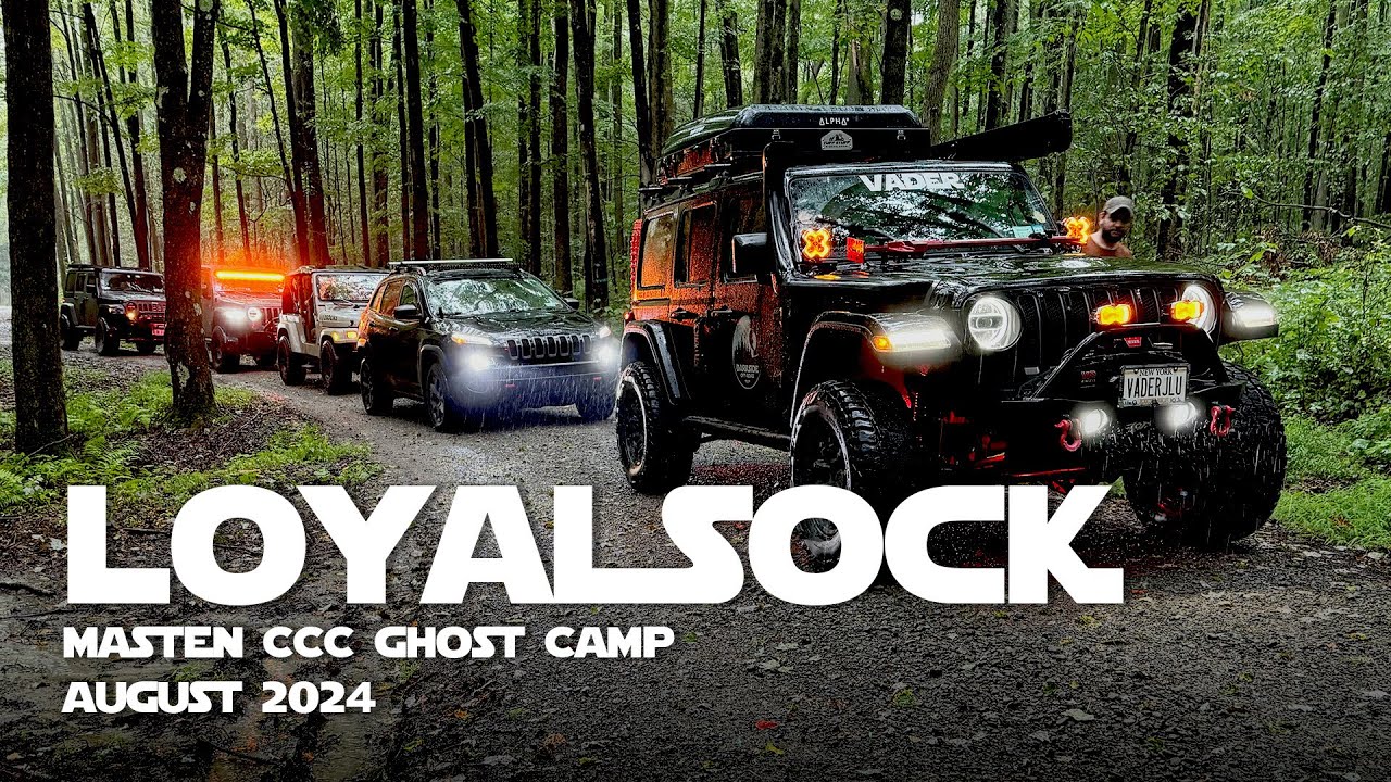 Rain Soaked Camping at Loyalsock's Masten Ghost Camp