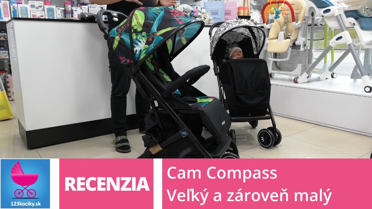 CAM Compass - športový kočík - recenzia | 123kociky.sk
