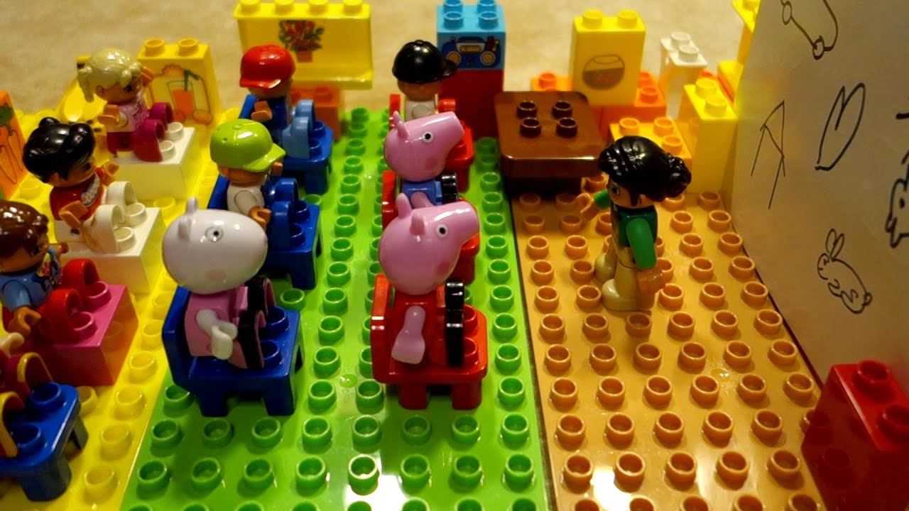 Prasátko Peppa, první den ve školce, Peppa Pig