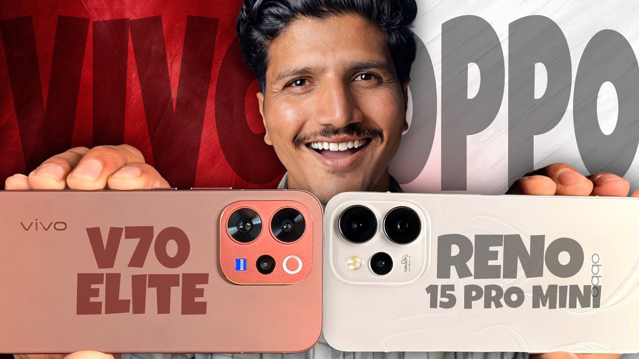 Vivo V70 Elite Vs Oppo Reno 15 Pro Mini Full Comparison | Big Difference !