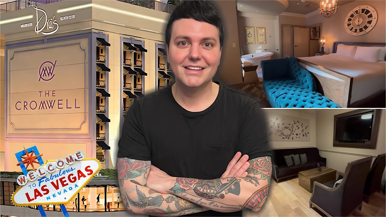 Cromwell Las Vegas Parlor Suite Room Tour | Boutique Luxury on the Strip