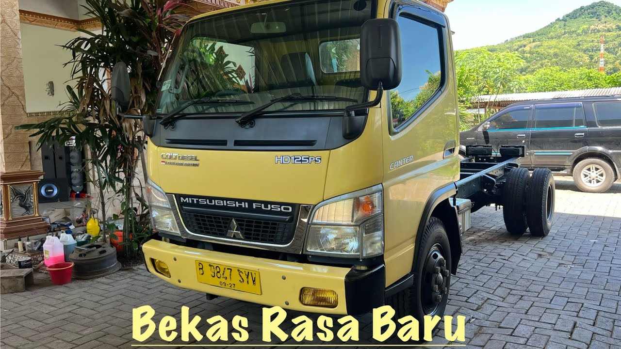 Canter 2017 hdv km 50 ribu an bekas terasa baru