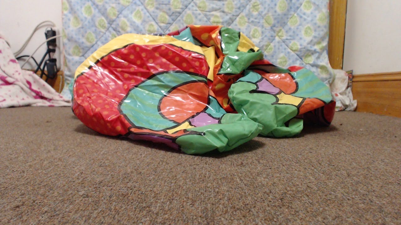 Inflatable Hippo sit popping