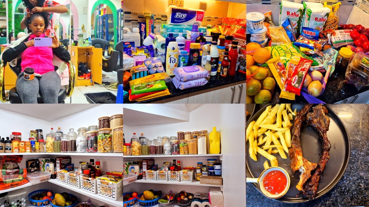 GROCERY SHOPPING//HAUL//COOKING//ORGANISING #dayinmylife #minivlog