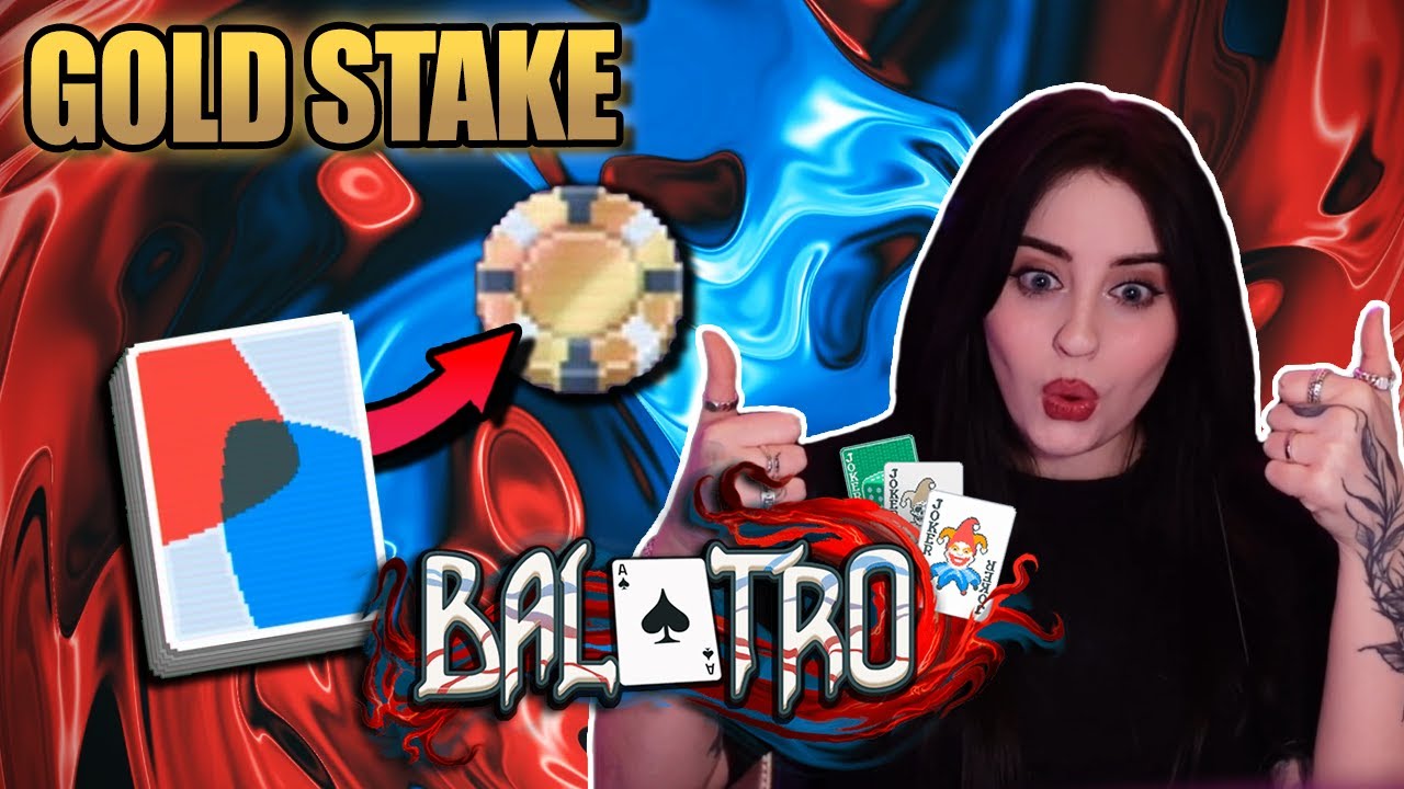 I beat my first Gold Stake in Balatro! It was a struggle.. | AshlizzlleVODs