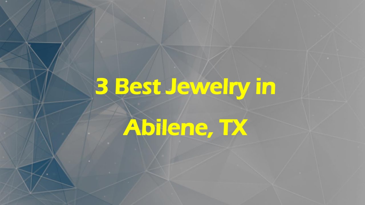 3 Best Jewelry in Abilene, Texas 2024 | Jewelers