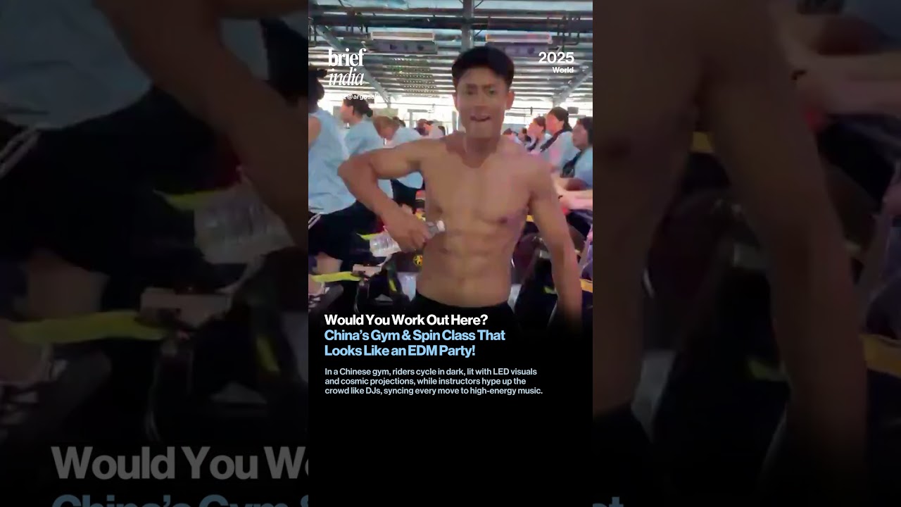 Would you Work-Out Here? China&rsquo;s Gym & Spin Class that Looks Like an EDM Party!