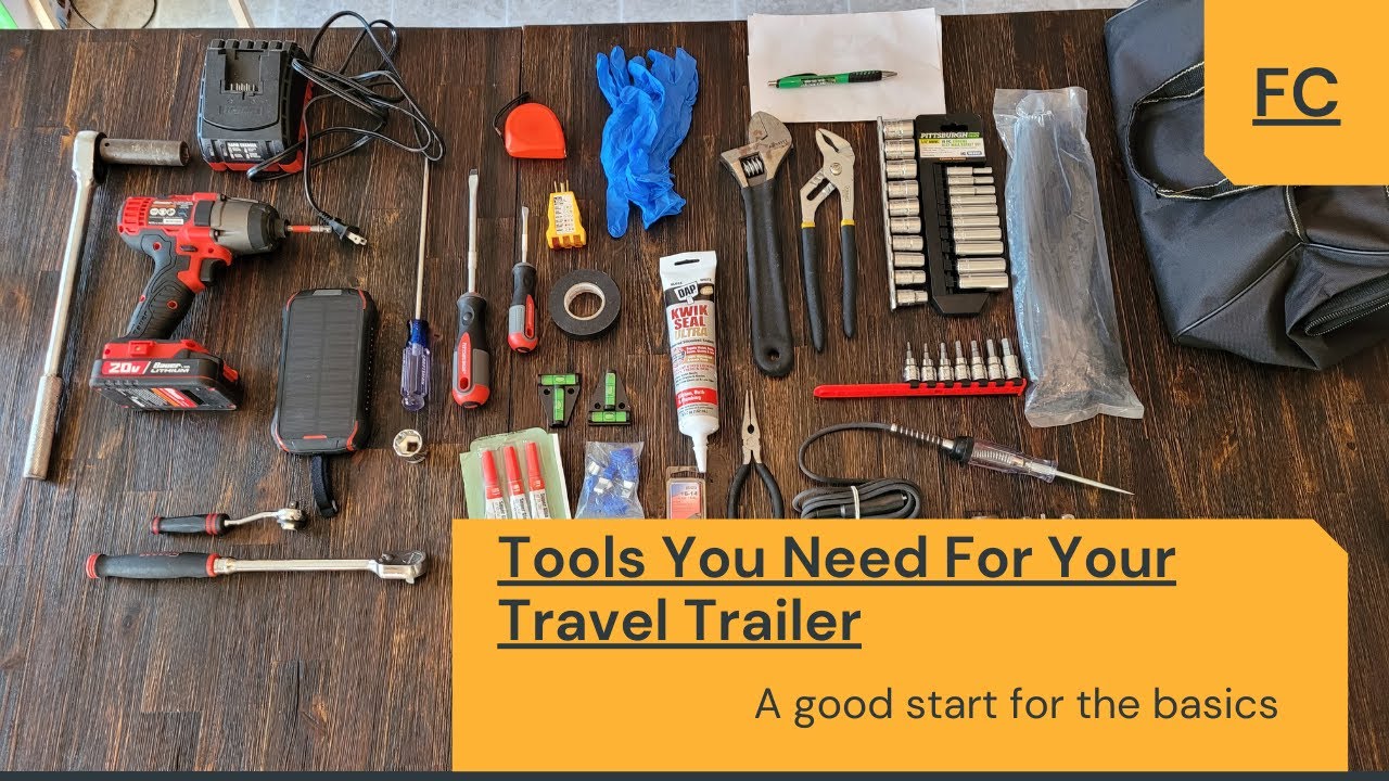 Tools For Your RV or Travel Trailer