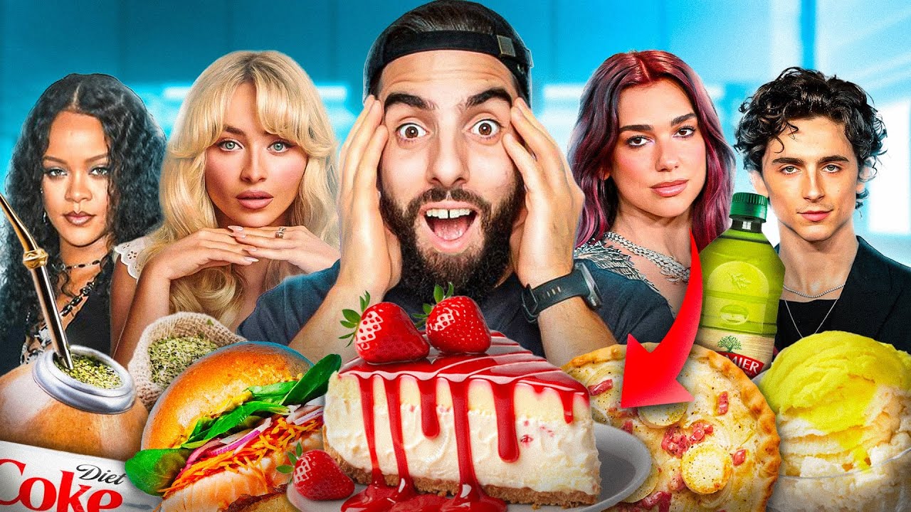 Je teste les addictions food des stars… Ils mangent vraiment ÇA ?!