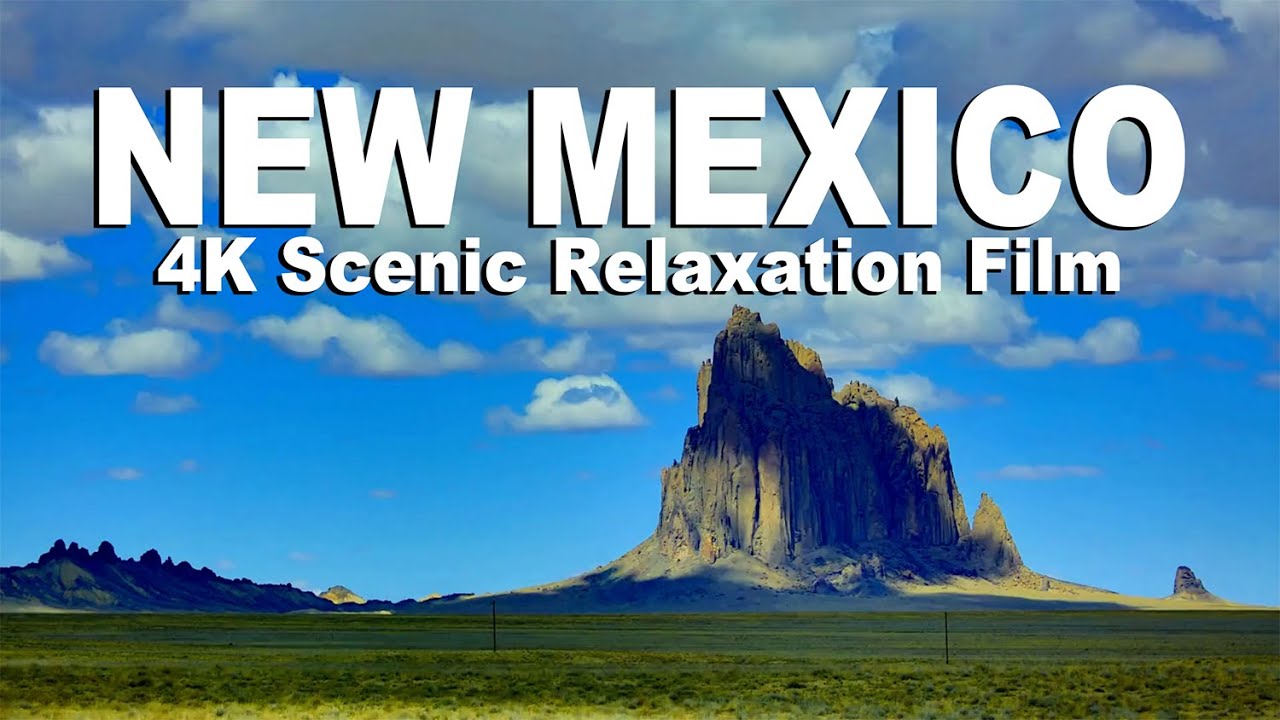 New Mexico 4K Scenic Relaxation Film | New Mexico Drone Video.