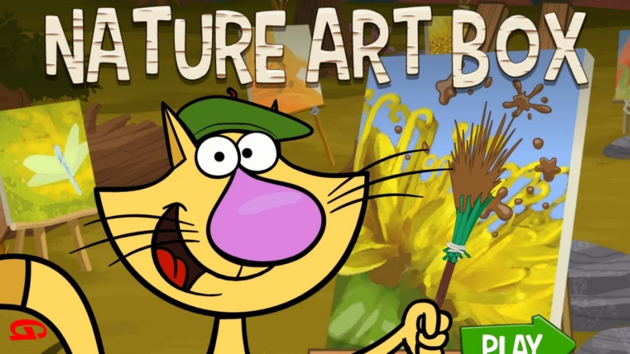 Nature Cat | Nature Art Box | PBS Kids | How to Play