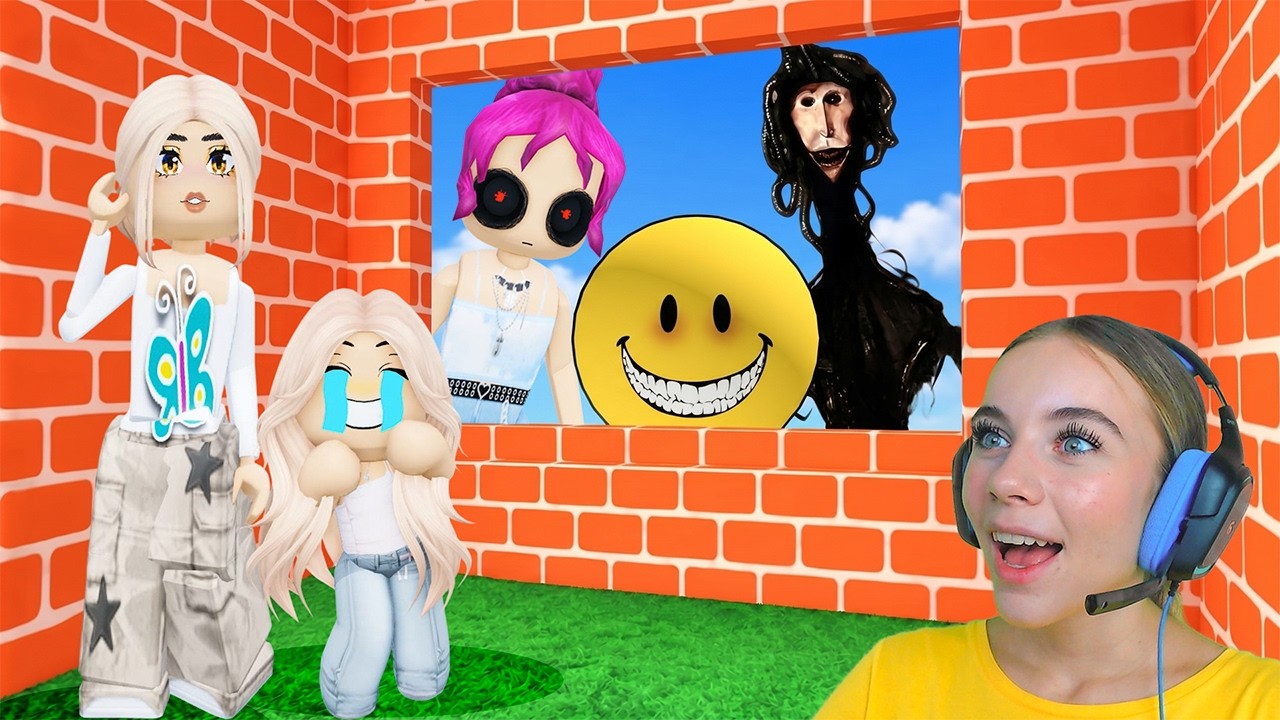 СТРОЮ ДОМ, ЧТОБЫ ЗАЩИТИТЬ МАЛЫША АЛЁНУ ОТ МОНСТРОВ в ROBLOX!
