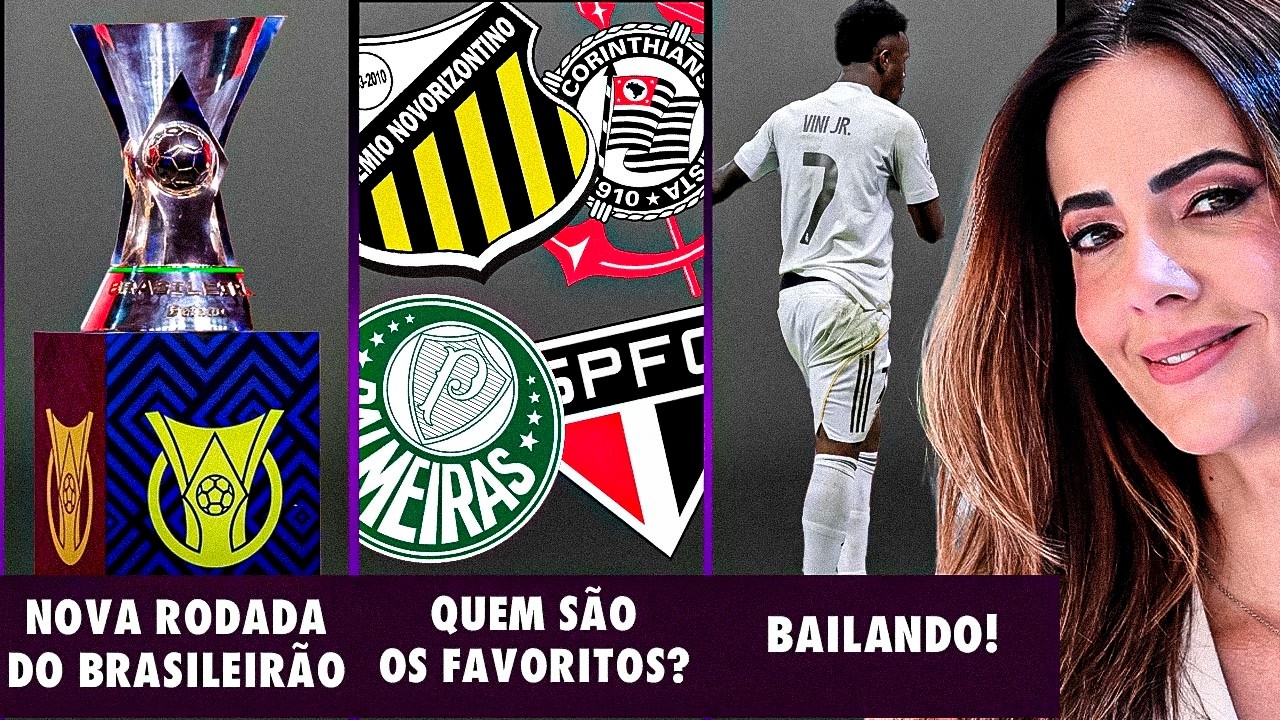 RODADA DO BRASILEIRÃO | SEMIFINAIS DO PAULISTA: QUEM É O FAVORITO? | VINI JR. CONTINUA BAILANDO!