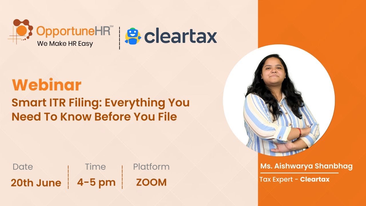 Smart ITR Filing  Everything You Need To Know Before You File