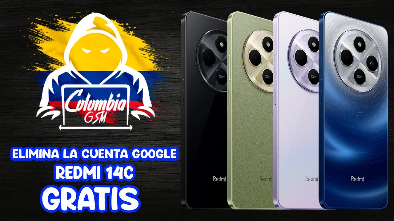 Elimina La Cuenta Google A Un Redmi 14C | Totalmente Gratis | Android 14 | HyperOS 1