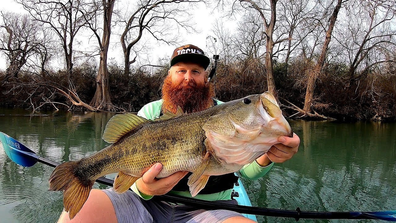 MONSTER BASS kayak fishing Crescent LiteTackle