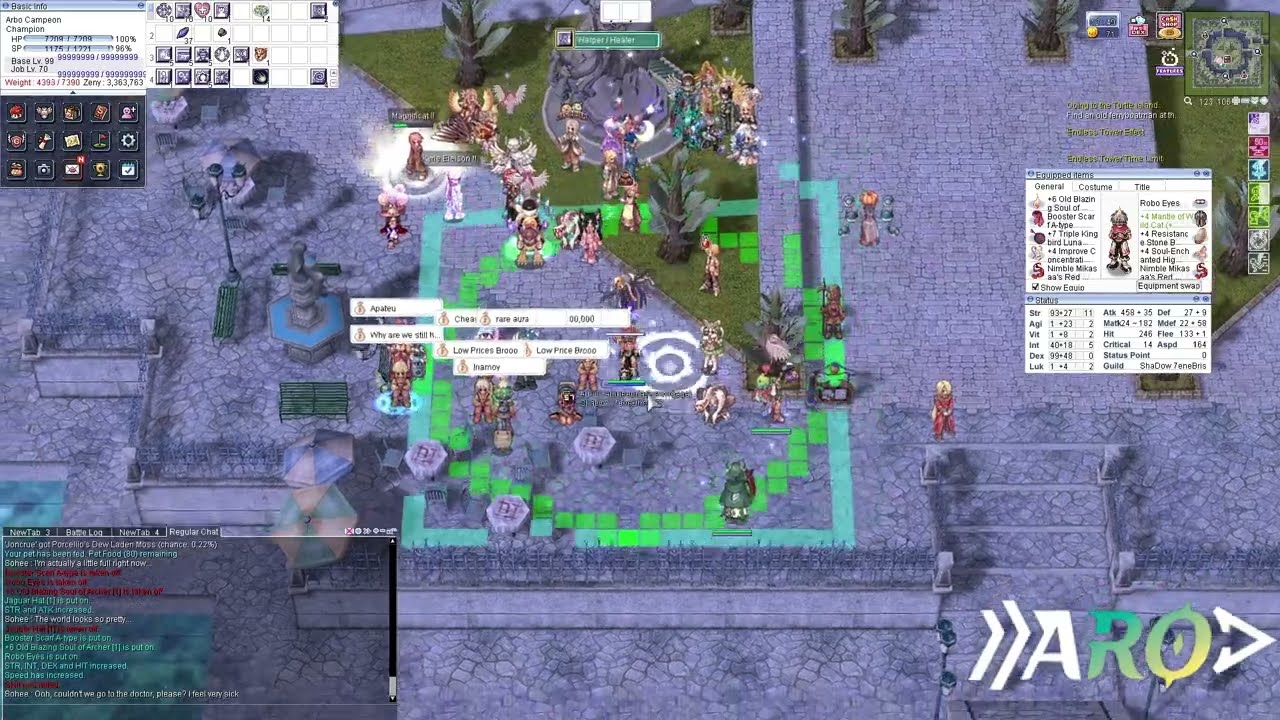 [Ragnarok Online] - Finger Offensive Champion - Adventures Ro - Pre renewal