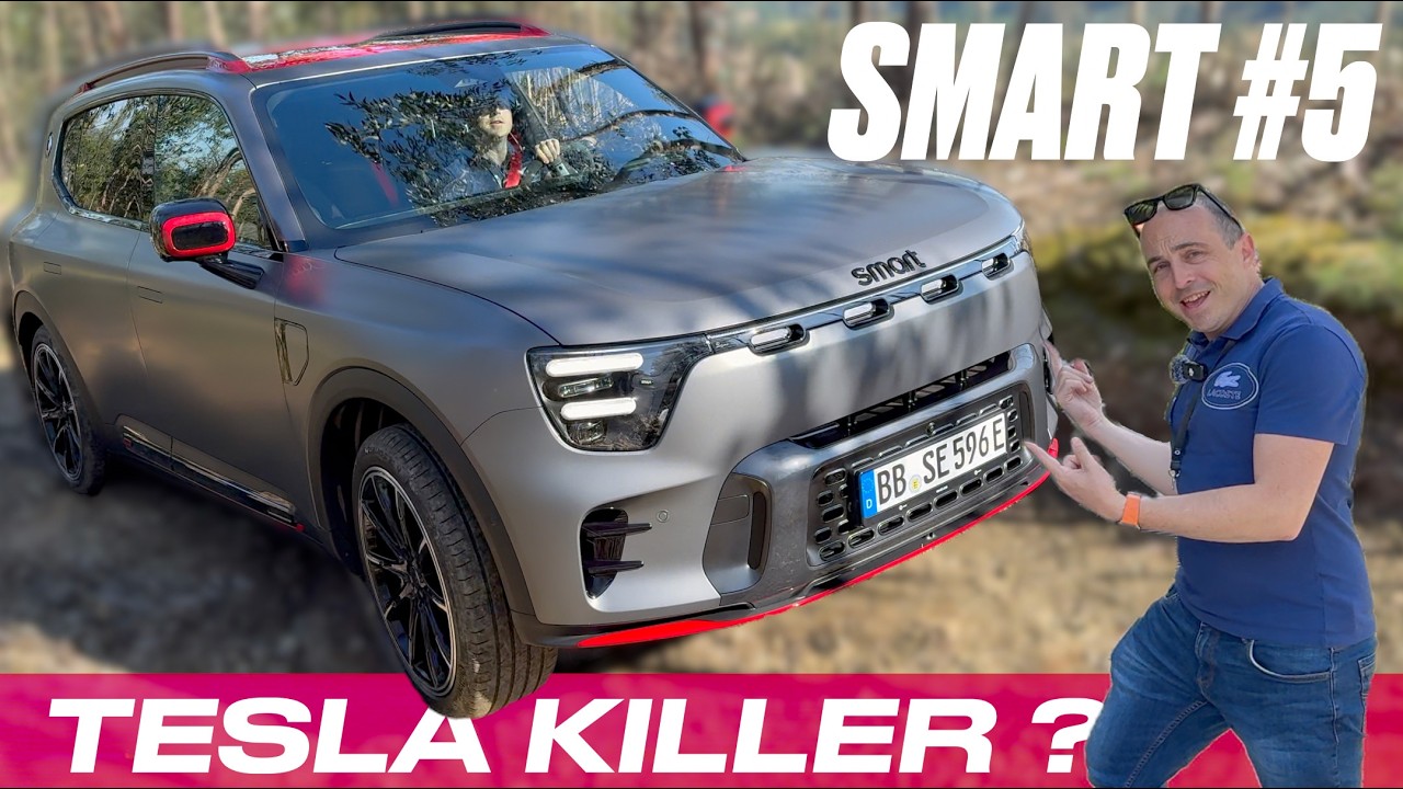 Essai Smart #5 : elle charge en 15mn !