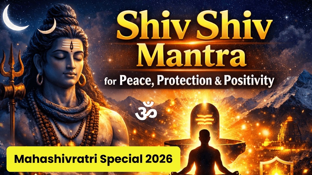 Shiv Shiv Mantra for Peace, Protection & Positivity | Mahashivratri 2026