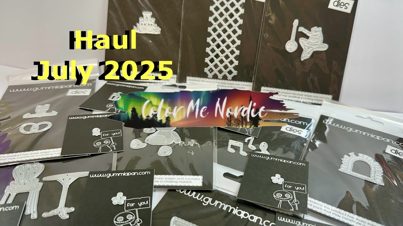 Haul Gummiapan July 2025 @Color Me Nordic @Gummiapan