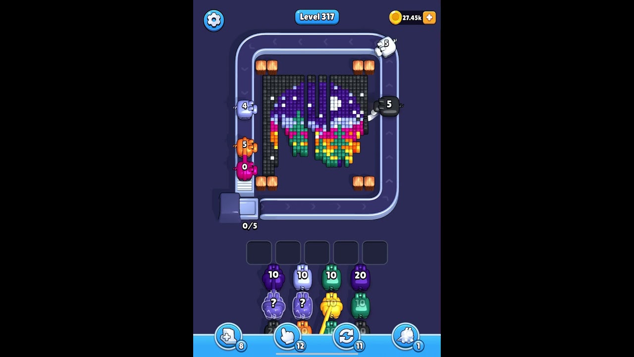 Pixel Flow Level 317